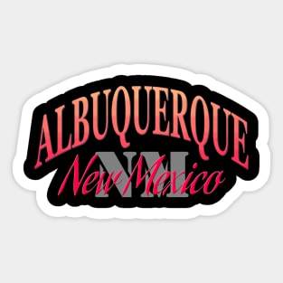 City Pride: Albuquerque, New Mexico Sticker